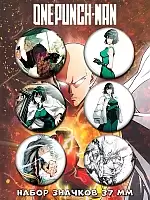 Значки на рюкзак Onepunch-Man