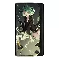 Кошелек кожзам длинный Ванпанчмен - Tatsumaki
