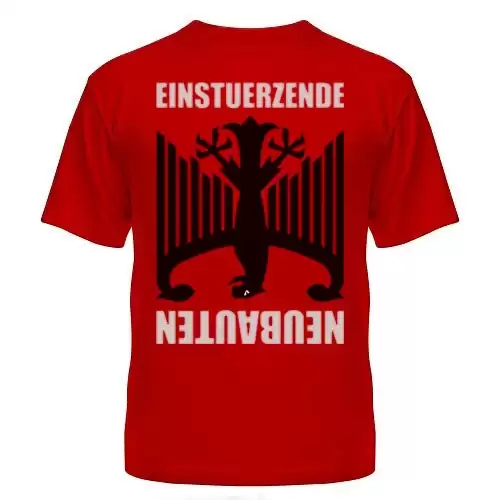 ���������� ������� �������� Einsturzende Neubauten Logo Eagle �� ����� � ����� �������������� ����������� / Einsturzende Neubauten