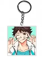 Брелок акриловый Haikyu!! - Ойкава Тоору 1 Бюст (Oikawa Tooru 1 Bust)