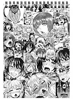 Скетчбук для рисования A5 Ahegao