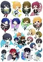 Наклейки Free! Iwatobi Swim Club Chibi