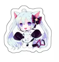 Подушка фигурная Hatsune Miku
