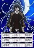Календарь бумажный А3 на 2025 год Assassination Classroom Koro-sensei Human
