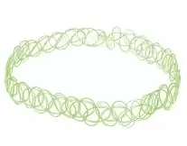 Тату-чокер Tattoo Choker салатовый