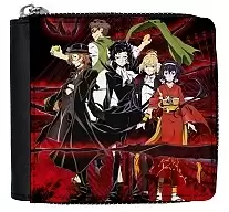 Кошелек на молнии с отделением для мелочи "Bungo Stray Dogs" Port Mafia