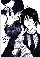 Плакат бумажный формата А3 Black Butler