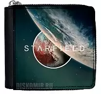 Кошелек на молнии с отделением для мелочи Старфилд