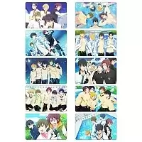 Набор магнитов прямоугольных Free! Iwatobi Swim Club No.1