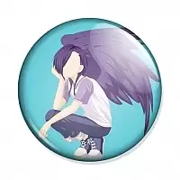������ Hataraku Maou-sama! Lucifer minimalist art