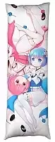 Наволочка дакимакура Рам и Рем из Re: Zero