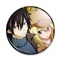 Значок Fairy Tail Gray and Lucy