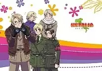 Плакат бумажный по аниме Hetalia: Axis Powers