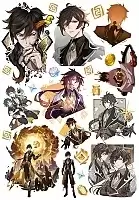 Наклейки Genshin Impact / Zhongli
