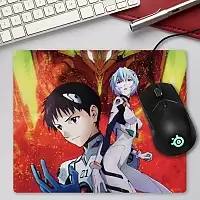 Коврик для мышки Evangelion Rei Ayanami, Shinji Ikari, Unit-01