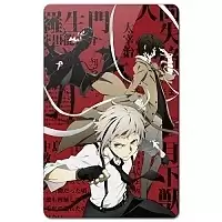 Магнит виниловый прямоугольный Bungou Stray Dogs - Atsushi, Osamu and Ryuunosuke