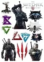 Стикеры виниловые The Witcher No.1