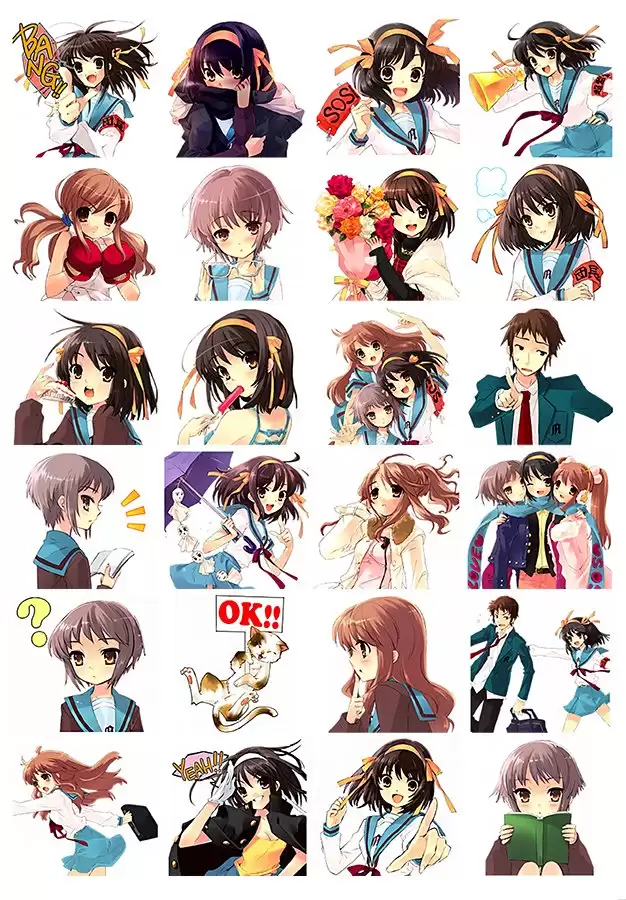 ������� ��������� �� ����� Suzumiya Haruhi no Yuutsu No.2