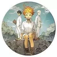 ������ ��������� ������� Yakusoku no Neverland - Emma, Norman � Ray