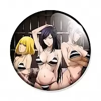 ������ Kangoku Gakuen Hana, Meiko and Mari in bathing suits