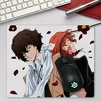 Коврик для мышки игровой Bungou Stray Dogs Chuuya Nakahara, Osamu Dazai