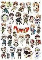 Стикеры виниловые Hetalia Axis: Powers No.1
