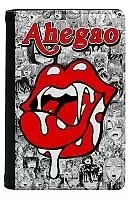 Обложка на паспорт кожзам Ahegao Logo (Rolling Stone Ver.)