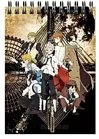 Блокнот в клетку A6 Bungou Stray Dogs - Armed Detective Agency
