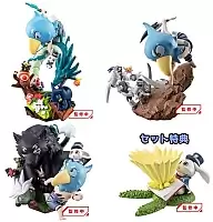 Набор фигурок Puchirama EX Shangri-La Frontier VS Monster Diorama Collection