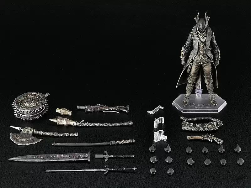 ゲームキャラクター figma Bloodborne 367-DX Hunter 367-DX Bloodborne figma Hunter: The Old Hunters Edition