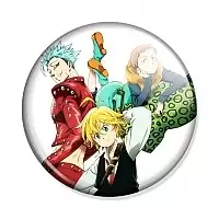 Значок Nanatsu no Taizai Ban, Meliodas, King