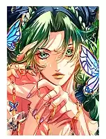 Плакат бумажный Jolyne Kuujou / ДжоДжо: Каменный океан