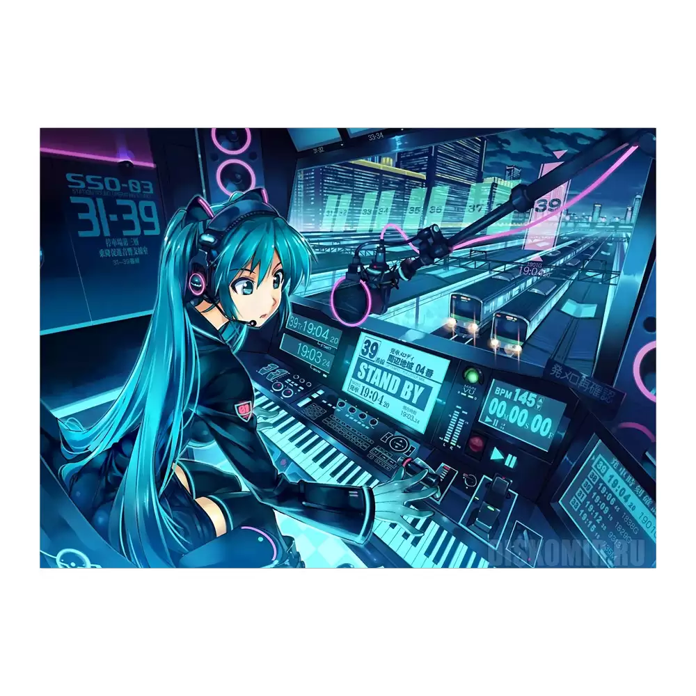 ������ �������� Vocaloid - Hatsune Miku DJ