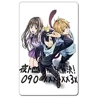 ������ ��������� ������������� Noragami Yato, Hiyori Iki, Yukine