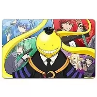Магнит виниловый прямоугольный Ansatsu Kyoushitsu с главными персонажами