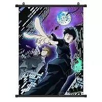 Гобелен тканевый Моб Психо 100 - Arataka Reigen, Shigeo Kageyama, Ekubo