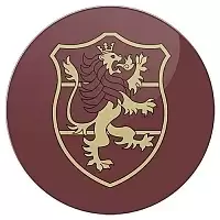 Магнит виниловый круглый Чёрный клевер - Crimson Lion Squad