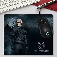 Коврик для мышки прямоугольный The Witcher Geralt of Rivia