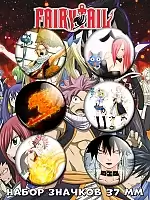 Значки на рюкзак Fairy Tail No.1