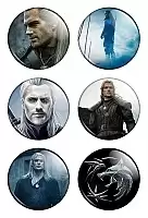 Набор больших значков "The Witcher" No.3