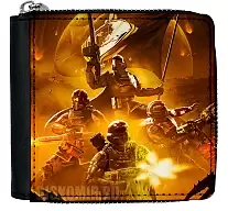 Кошелек на молнии с отделением для мелочи Helldivers 2 / Адские десантники