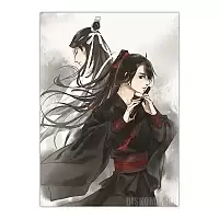 Плакат бумажный Mo Dao Zu Shi - Lan Wang Ji и Wei Wu Xian