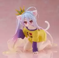 Фигурка SAV Desktop Cute Shiro Cat Ear T-Shirt Ver.