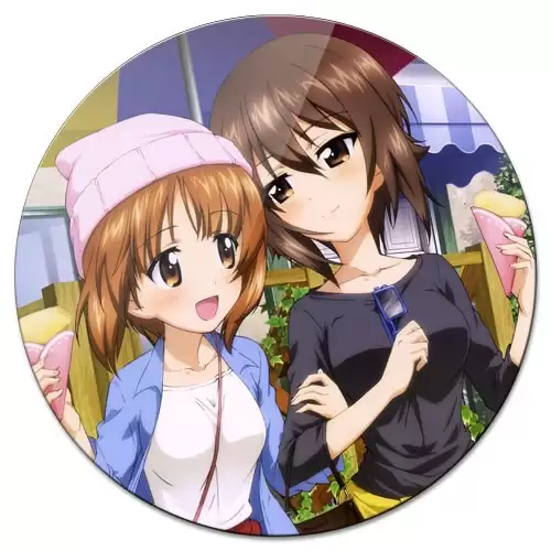 ������ ��������� ������� Girls und Panzer - Miho and Maho Nishizumi
