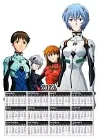 Календарь бумажный А3 на 2025 год Евангелион