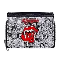 Кошелек джинсовый Ahegao Logo (Rolling Stone Ver.)