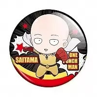 Значок Ванпанчмен 2nd Season Pukasshu - Saitama Ver.3