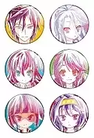 Набор больших значков "No Game No Life" No.1