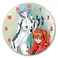 Часы настенные Evangelion - Рей и Аска