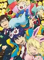 Плакат бумажный Ao no Exorcist Movie main characters